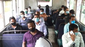 সকাল থেকে শহরের ভেতরে গণপরিবহন চলবে