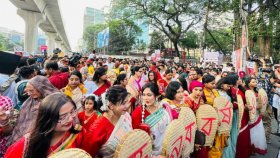বাংলা নববর্ষে এনসিপির বর্ণিল শোভাযাত্রা