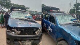 পুলিশের গাড়িতে অটোরিকশা চালকদের হামলা-ভাঙচুর, ৩ সদস্য আহত