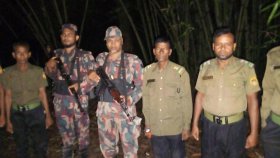 পুশ ইন: সীমান্ত নজরদারিতে বিজিবির সঙ্গে আনসার ও গ্রামপুলিশ