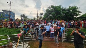 লেকে গোসলে নেমে এক পরিবারের ৩ জনের মৃত্যু