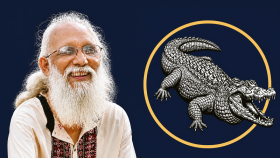 কেন কুমির মার্কা নিয়েছিলেন নির্মলেন্দু গুণ?