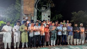 কুমিল্লা বিশ্ববিদ্যালয়ে জুলাইযোদ্ধাদের স্মরণে ছাত্রশক্তির মোমবাতি প্রজ্বালন