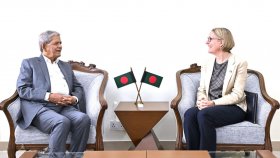 গণতন্ত্র শক্তিশালীকরণে সহযোগিতার আশ্বাস যুক্তরাজ্যের