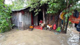 পাহাড়ি ঢলের পানিতে ডুবে ২ শিশুর মৃত্যু