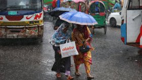 সকালে ৩ ঘণ্টায় ঢাকায় ২৮ মিলিমিটার বৃষ্টি, থামবে কখন?