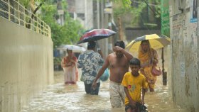 পানিতে ভাসছে ঢাকা, জলাবদ্ধতা নিরসনে সরকারের মহাপরিকল্পনা