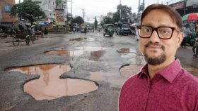 সড়কের গর্তে পড়ে ভেঙেছে গাড়ি, ৭ দিনের মধ্যে ক্ষতিপূরণ দিতে মেয়রকে আইনি নোটিশ