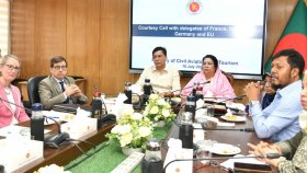 বিমানমন্ত্রী ও প্রতিমন্ত্রীর সঙ্গে ইইউ প্রতিনিধি দলের বৈঠক