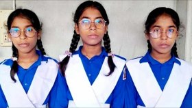 মেধায় অনন্য ৩ যমজ বোনের বাজিমাত, ভাসছে প্রশংসায়