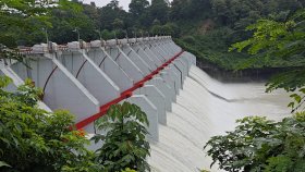 কাপ্তাই হ্রদে বাড়ছে পানি, স্পিলওয়ের গেট খুলতে প্রস্তুতি