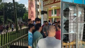 প্রেমের ঘটনায় বিশ্ববিদ্যালয়ে সংঘর্ষে আহত ১৩