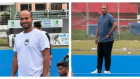 জাতীয় হকি দলের কোচিং প্যানেলে চয়ন ও পিন্টু