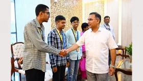 গণিতচর্চা ও অলিম্পিয়াডের কার্যক্রম বিস্তৃত করতে সহযোগিতার আশ্বাস প্রধানমন্ত্রীর