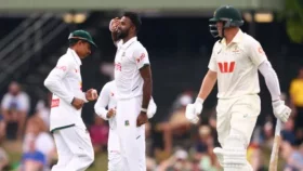 অস্ট্রেলিয়ার বিপক্ষে যে রেকর্ড গড়লেন বাংলাদেশি পেসাররা