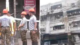 কলকাতা হোটেলে আগুনে নিহত ৯, যা বললেন বেঁচে যাওয়া তিন বাংলাদেশি