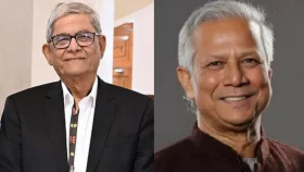 নিবনির্বাচিত রাষ্ট্রপতি মির্জা ফখরুলকে অভিনন্দন জানালেন ড. ইউনূস