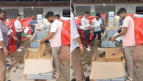 শাহজালালে দুই চালানে ১১৬৭ ল্যাপটপ ও ১০০ ট্যাব-আইপ্যাড জব্দ