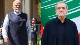 আজ মুখোমুখি হচ্ছেন মোদি ও পেজেশকিয়ান