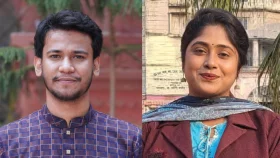 ঢাকা সেন্ট্রাল ইউনিভার্সিটি সাংবাদিক সমিতির আহ্বায়ক শুভ, সদস্য সচিব স্মৃতি
