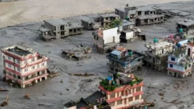 নেপাল-তিব্বতের বন্যায় মৃত্যু বেড়ে ১২২৫