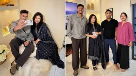 সিডনিতে শাবনূরের বাসায় অতিথি তাসকিন, জমলো বারবিকিউ আড্ডা