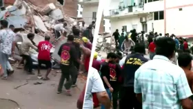 দিল্লির সত্য নিকেতনে বহুতল ভবন ধস, আটকা পড়ার শঙ্কা বহু শিক্ষার্থীর