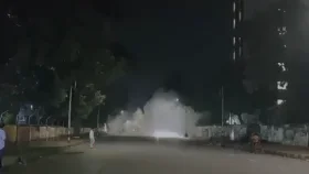 ঢাবিতে পরপর দুই বিস্ফোরণ