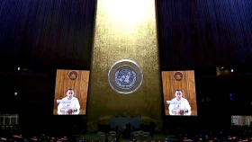 টেকসই উন্নয়ন লক্ষ্যমাত্রা অর্জনে বিশ্বনেতাদের সঙ্গে কাজ করার আহ্বান প্রধানমন্ত্রীর