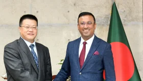 পররাষ্ট্র প্রতিমন্ত্রীর সঙ্গে বিদায়ী সাক্ষাৎ করলেন চীনা রাষ্ট্রদূত