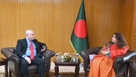 পররাষ্ট্র প্রতিমন্ত্রী শামা ওবায়েদের সঙ্গে আলজেরিয়ার রাষ্ট্রদূতের সাক্ষাৎ