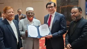 সিঙ্গাপুরের ৬১তম জাতীয় দিবস উপলক্ষে সংবর্ধনায় জামায়াত নেতারা