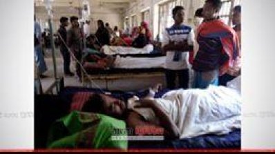 গফরগাঁও উপজেলা স্বাস্থ্য কমপ্লেক্সে চিকিৎসাধীন আহতরা