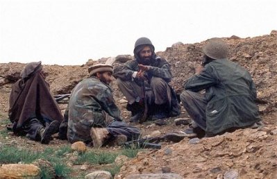 ১৯৮৯ সালে আফিগানিস্তানে রাশিয়াবিরোধী যুদ্ধে ওসামা