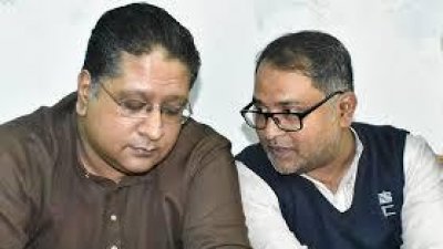 বাংলাদেশ ন্যাপ চেয়ারম্যান জেবেল রহমান গানি ও মহাসচিব এম. গোলাম মোস্তফা ভূঁইয়া (ছবি সংগৃহীত))