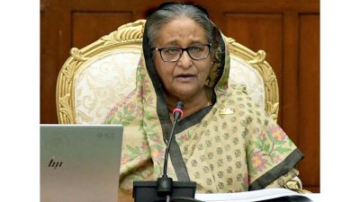 মুজিববর্ষের ওয়েবসাইট উদ্বোধন করেন প্রধানমন্ত্রী শেখ হাসিনা, ছবি: ফোকাস বাংলা