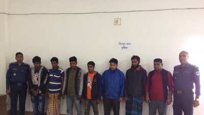 গাড়িসহ ডিম ছিনতাই: মূল হোতাসহ আটক ৭