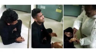 যুবকের হাতে ইয়াবা তুলে দিলেন মাদক নিয়ন্ত্রণ কর্মকর্তা, ভিডিও ভাইরাল