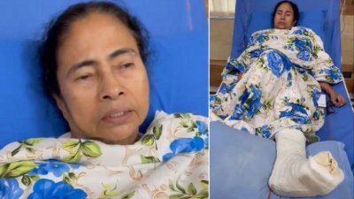 হুইল চেয়ারে করেই প্রচারে ফেরার ঘোষণা মমতার