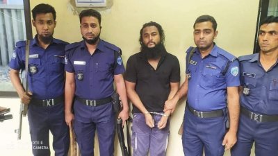 আটক হামলাকারী