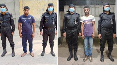 বালু ও পেঁয়াজের ট্রাকে মাদক, গ্রেফতার ২