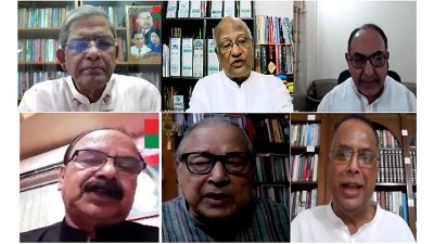 আলোচনায় বিএনপির স্থায়ী কমিটির সদস্যরা