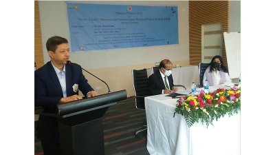 প্রশিক্ষণ কর্মশালায় শ্রম ও কর্মসংস্থান মন্ত্রণালয়ের সচিব মো. এহসানে এলাহী