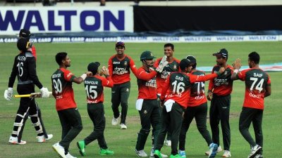 কিউইদের বিপক্ষে প্রথমবার টি-টোয়েন্টি সিরিজ জিতলো বাংলাদেশ