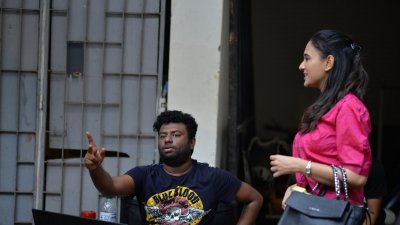 শুটিংয়ে হিমি ও সাবিলা নূর