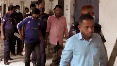 পীরগঞ্জে হামলার মামলায় রিমান্ড শেষে ৯ জন কারাগারে