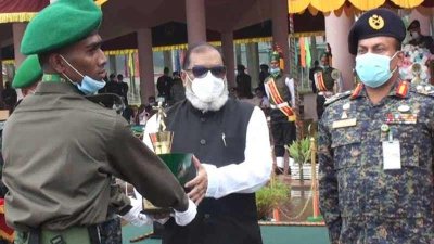 সাধারণ আনসারদের প্রশিক্ষণ সমাপনী কুচকাওয়াজ অনুষ্ঠানে মুক্তিযুদ্ধ বিষয়ক মন্ত্রী