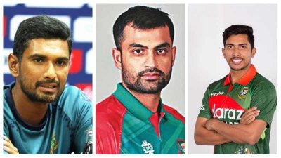মাহমুদউল্লাহ, তামিম ও সৌম্য সরকার