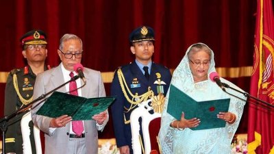 বর্তমান সরকারের তৃতীয় বর্ষপূর্তি আজ