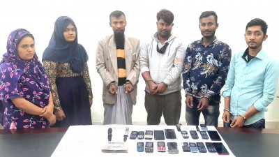 গ্রেফতার ছয় ছিনতাইকারী